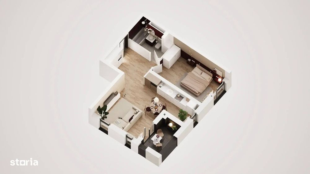 Apartament in Via Carmina direct de la Dezvoltator — fotografia 3