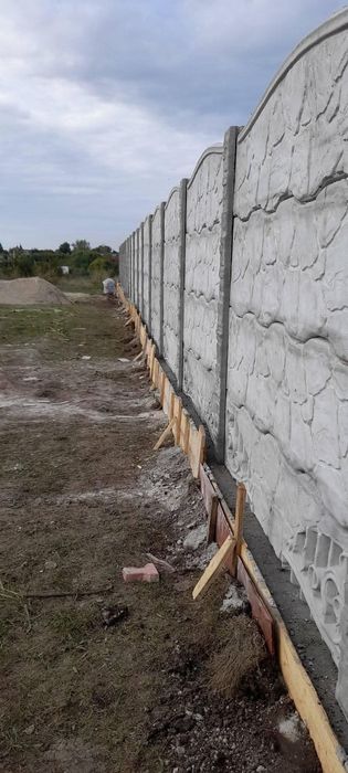 Montaj Garduri din placi de beton