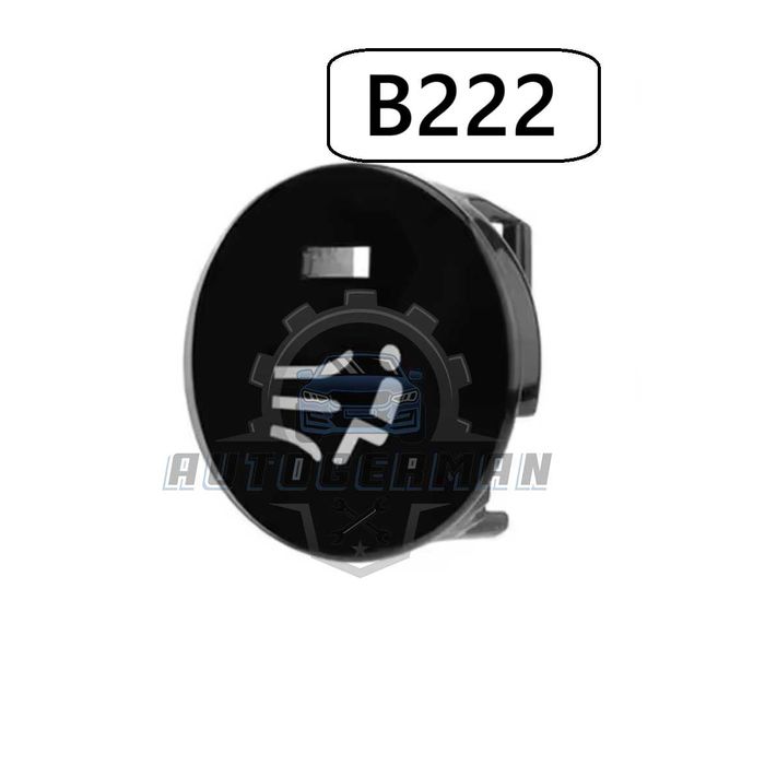 E60 BMW бутон климатик ляв Е61 въздуховод за климатроник копче