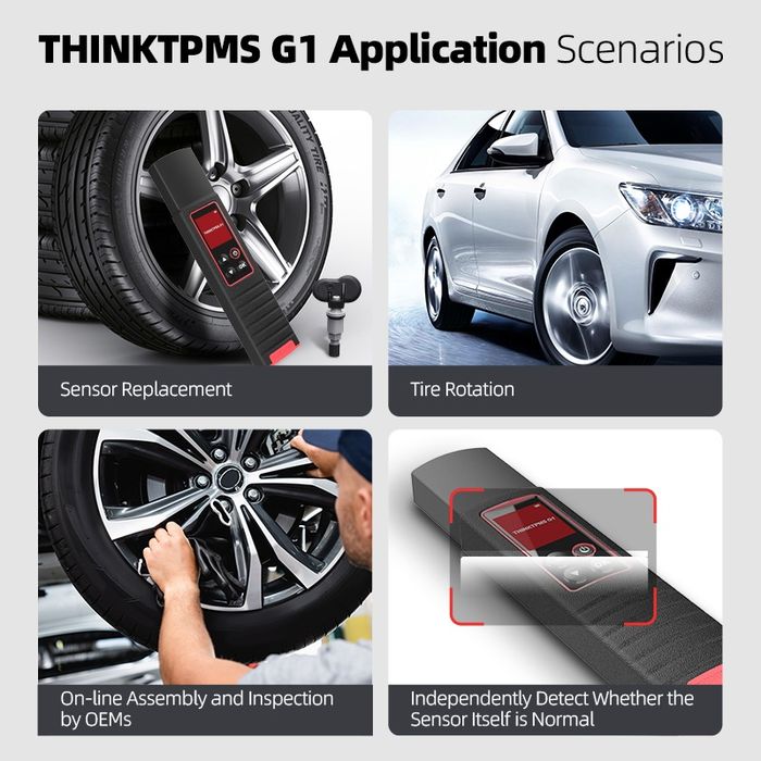 Промо цена!THINKCAR G1 TPMS инструмент за диагностика на налягането в