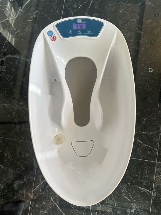 Дигитална бебешка вана с везна и термометър Aquascale 3-в-1