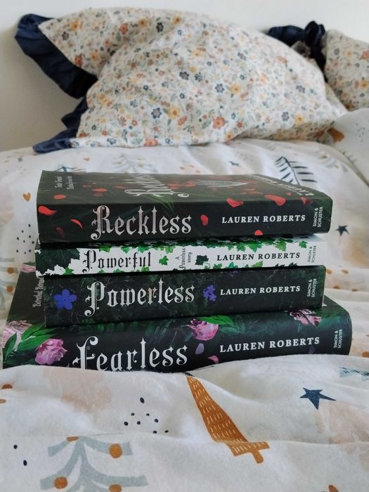 Книги на английски от Powerless поредицата.