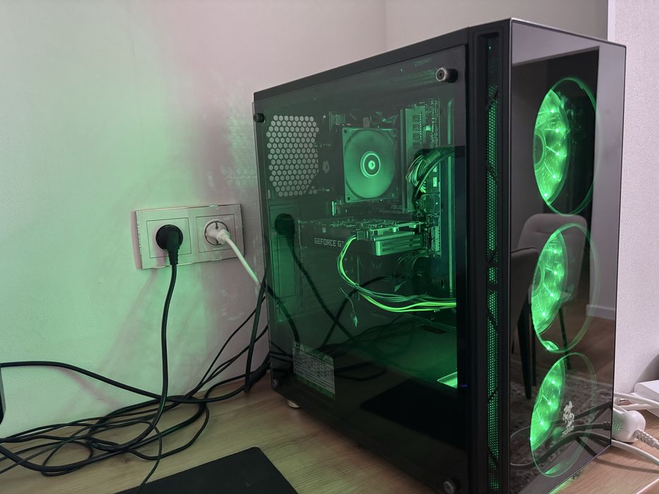 Игровой компьютер (i3-9100 / GTX 1650 / 24GB RAM) + переферия
