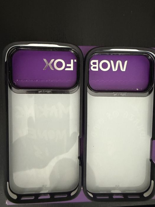 Mobilfox калъфи чисто нови! за 17 про мах