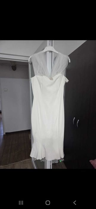 Rochie alba marime 36