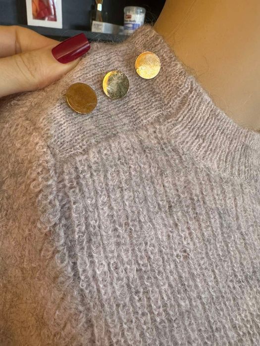 Пуловер Neo Noir(мохер и вълна), размер М