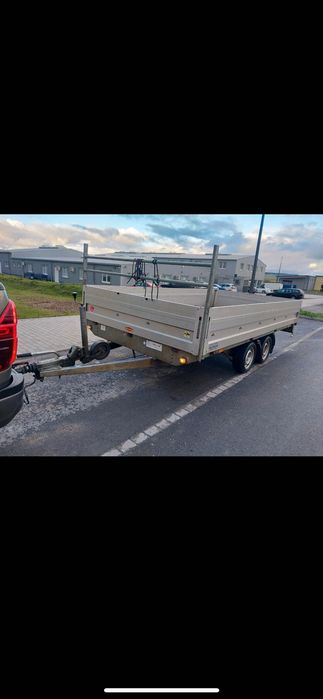 Remorca Bockmann doua axe  2.7 tone 4m x 2m