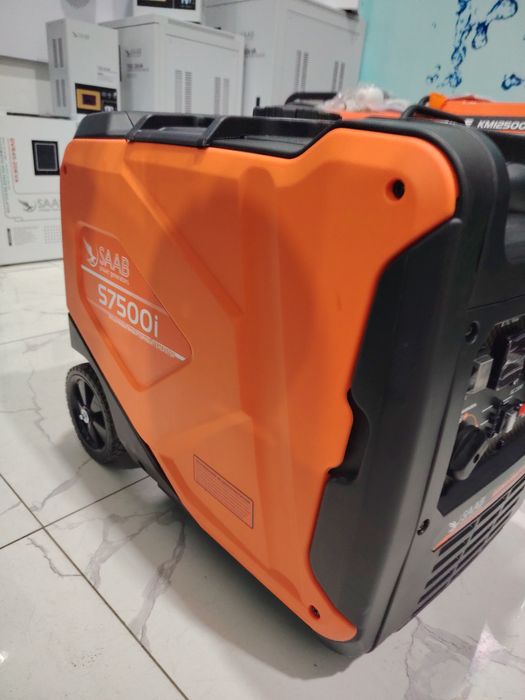 Generator dvijok  генератор бесшумный инвертор движoк  5кв АВР