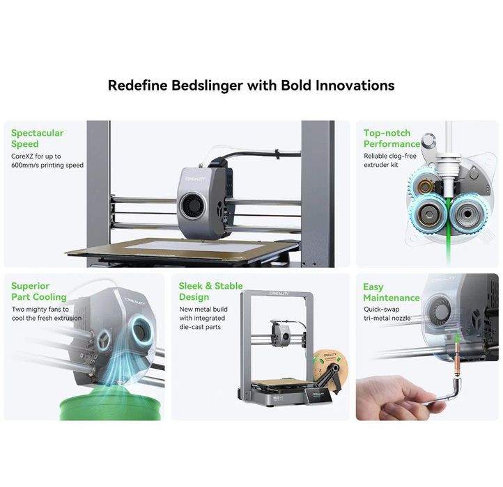 Ender 3 v3 3D prenter