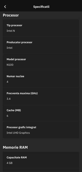Vanzare Laptop LENOVO
