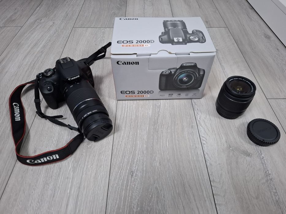 Canon eos 2000d  24,1 mega pixeli