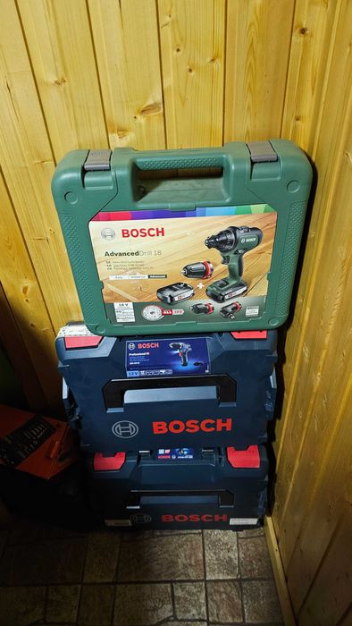 Bosch AdvancedDrill 18 дрель-шуруповерт Полная версия Оригинал Венгрия
