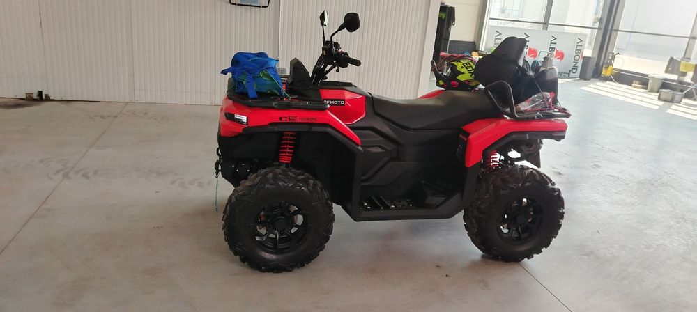 Atv cf moto c5 2026 gen 4 (1600 km) atv nou  cumpărat de la atv rom cu garanție.