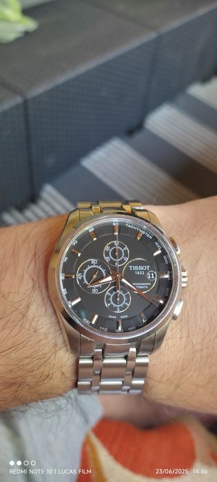 Tissot Couturier chronograph automatic