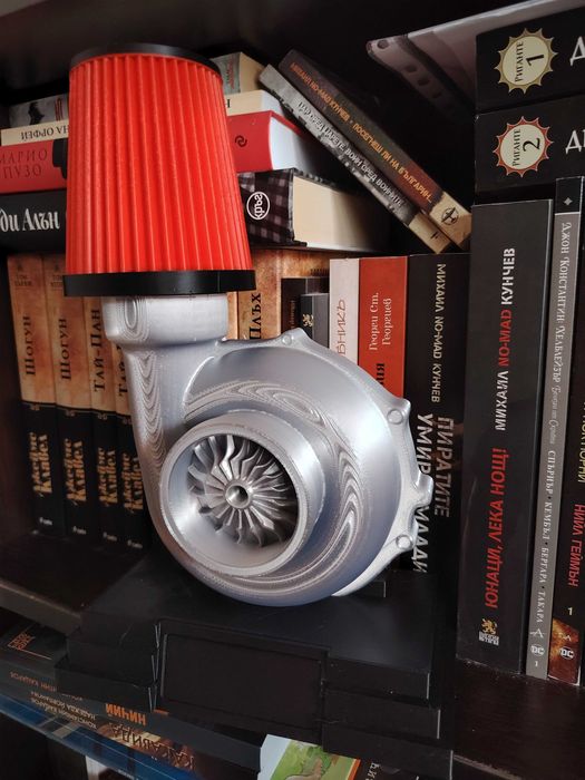 LED Лампа Turbo  – Автомобилен Декор / Подарък за фенове