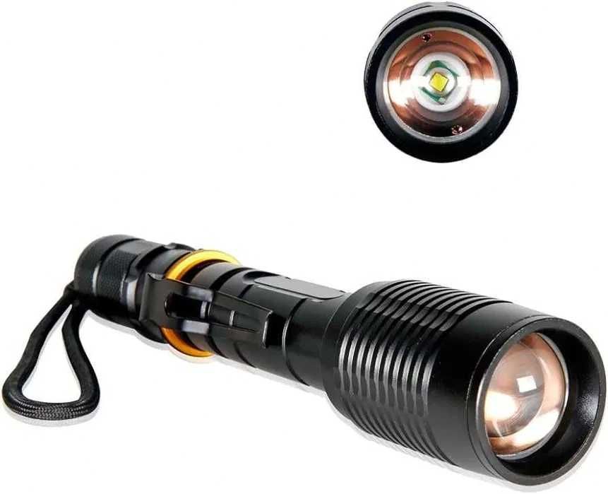 Тактически Фенер UltraFire, Със зарядно, издържлив фенер, police фенер