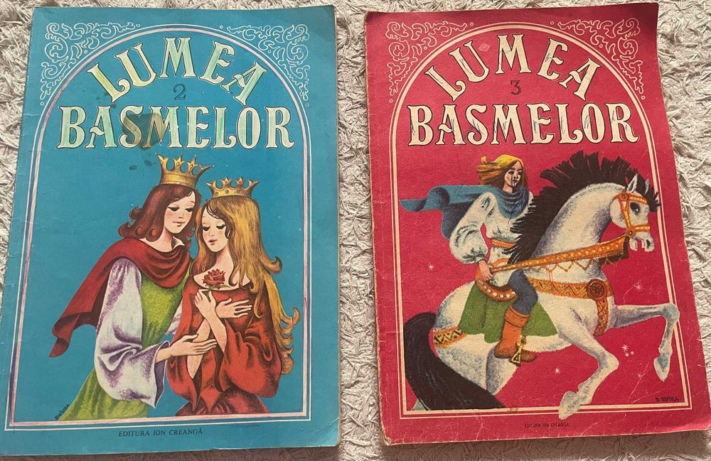 Cărți povești/BASME copii ed Creanga Malis Junimea 1970-1989 comunism