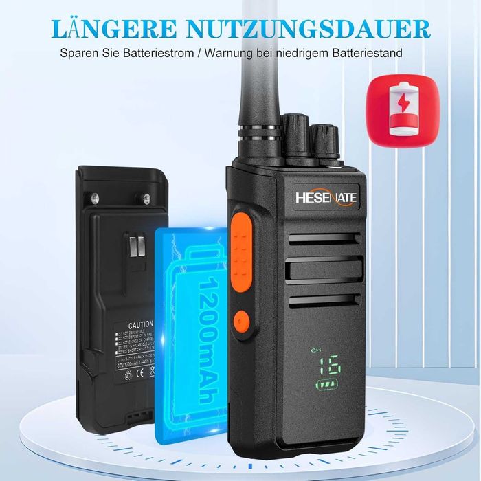 HESENATE HT66 PLUS радиостанции с дисплей ,радио, 16 канала