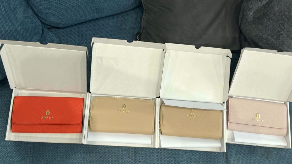 ЧИСТО НОВ МОДЕЛ Furla Camelia в няколко цвята и в 2 размера.100% ориг.
