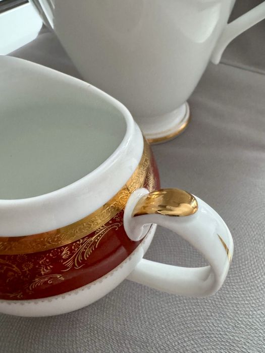 Порцеланова Кана за кафе и латиера