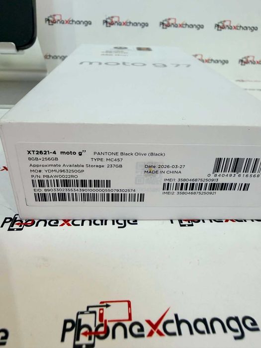 Moto G77 Black Olive 256/8GB NOU 52066