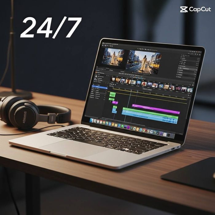 Видеомонтаж 24/7 | YouTube, Reels, Shorts | AI