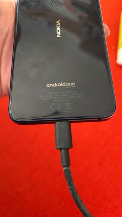 Telefon mobil Nokia 7.1, Dual SIM, 64GB, 4G, Gloss Midnight Blue