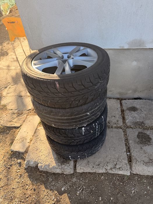 Roti R17 5x100 skoda audi seat vw plus distantiere si prezoane