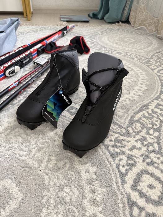 Лыжи со всеми комплектами