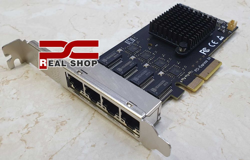 Realtek Lan 1x/2x/4x Card RJ45 PCIe 2,5G RTL8125BG Сетевая карта 2500
