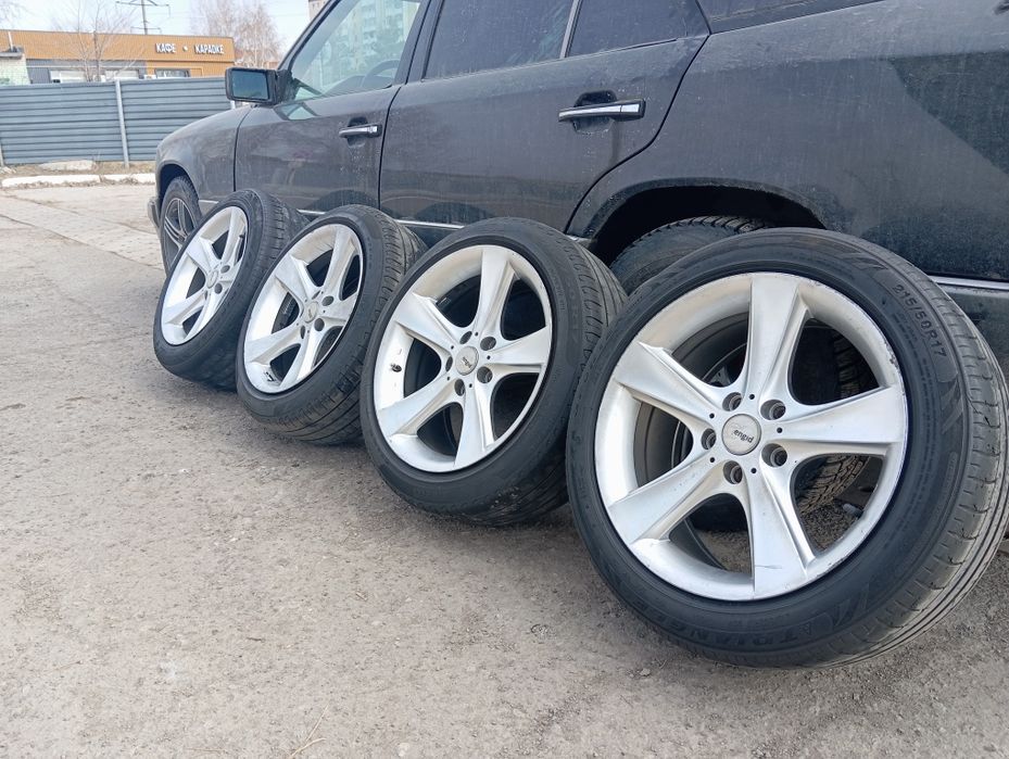 Диски с летней резиной на 17