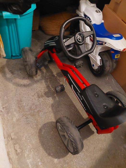 Bicicleta plus trotineta cu 4 roti