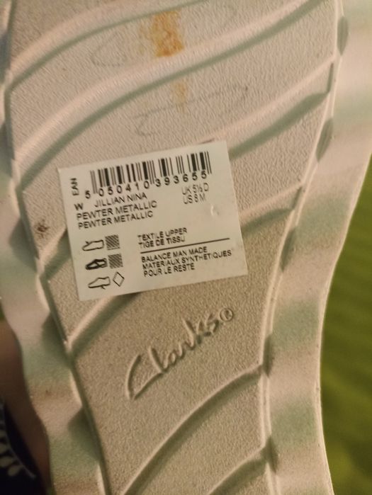 Sandale Clarks mar 39 piele ecologica