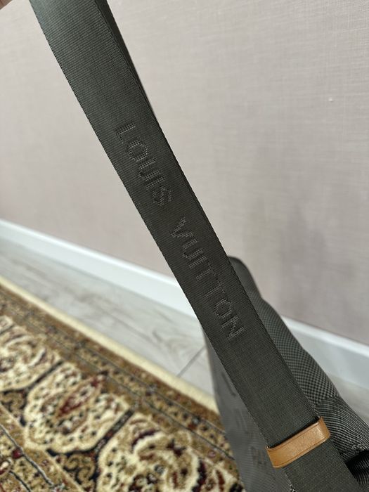 Louis Vuitton, сумка из текстиля и кожи