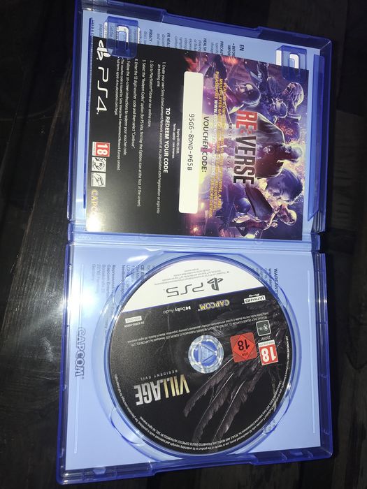 PS5 games Vll.l.AGE resident evil 18+