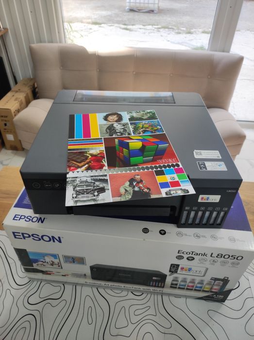 Цветной принтер epson l8050