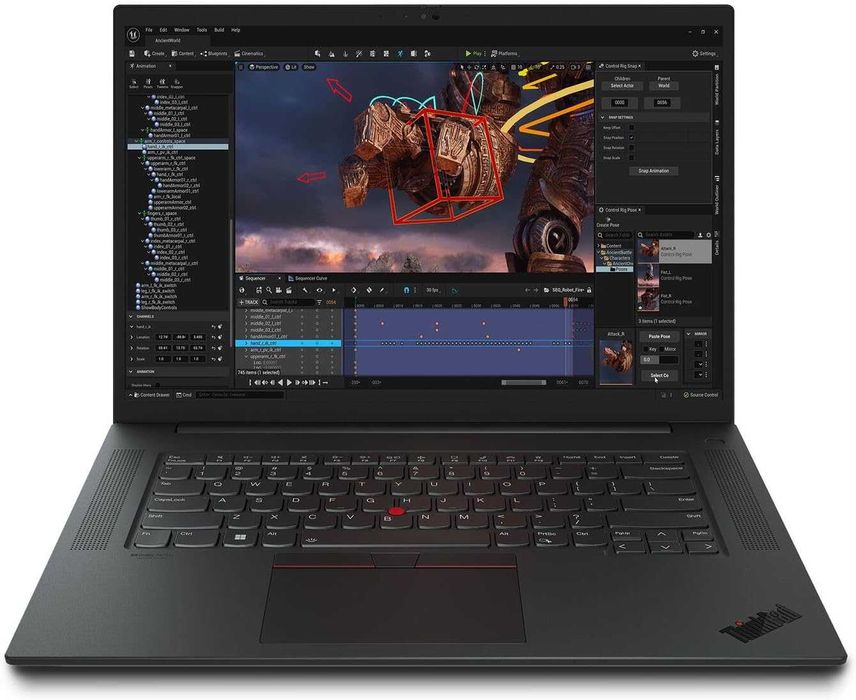 16" ThinkPad P1 / i7-11850H/ 32GB / 512GB SSD/ RTX A2000 / Win11Pro