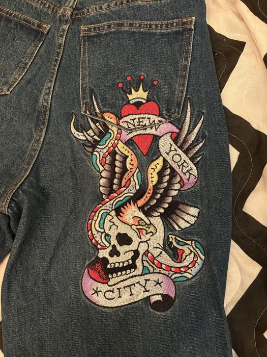 blugi noi ed hardy
