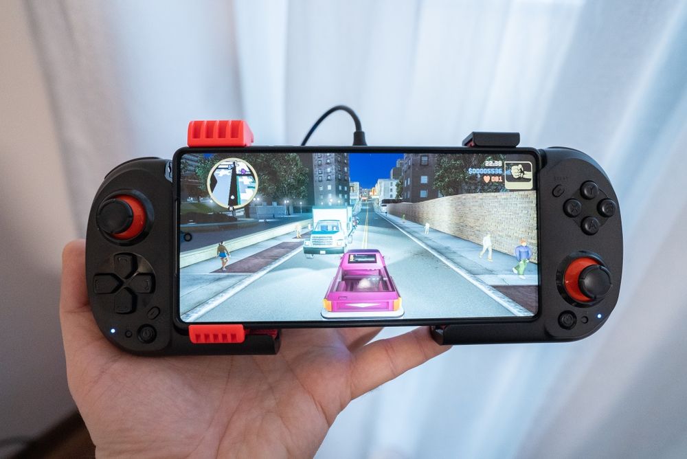 Pachet split controller bluetooth si cooler telefon pt gamehub