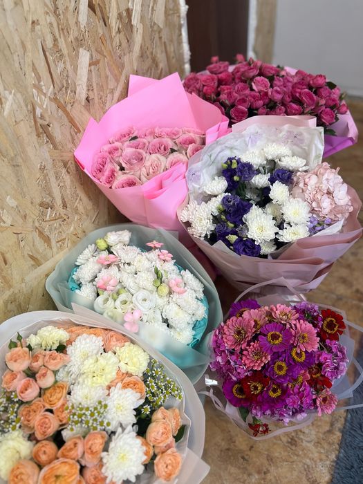 Продам свежие букеты