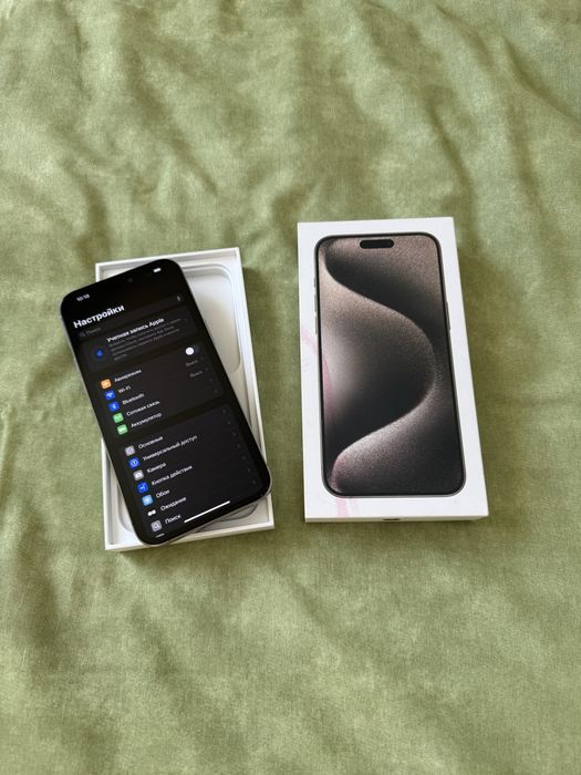 Айфон 15 Про Макс 256 ГБ iPhone 15 Pro Max 87 % АКБ ВСЕ РАБОТАЕТ