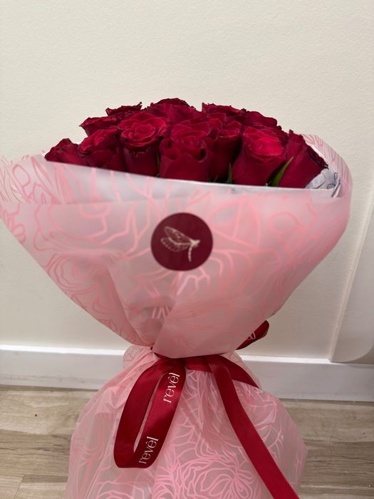 Букет красных роз