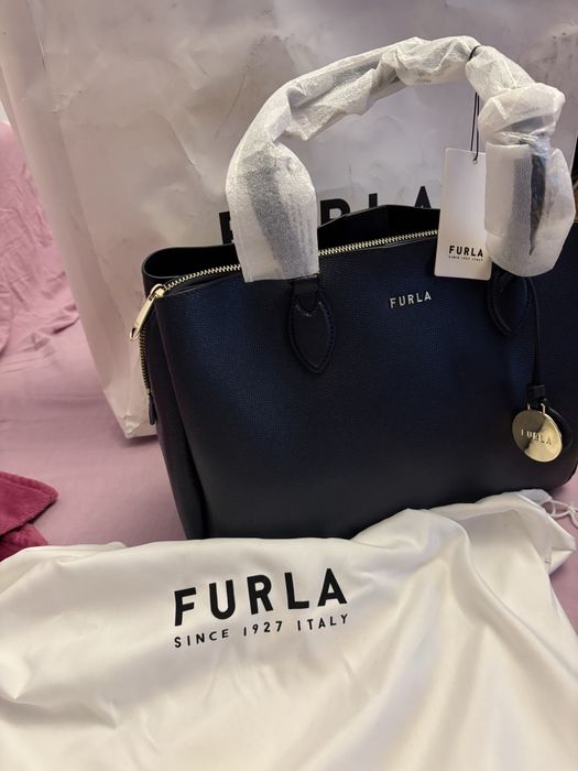 Geanta Furla bleumarin
