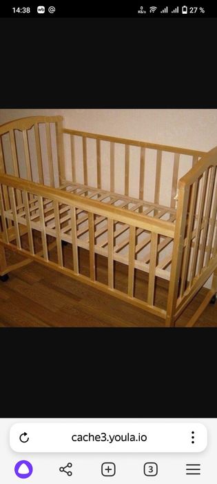 Детская кроватка