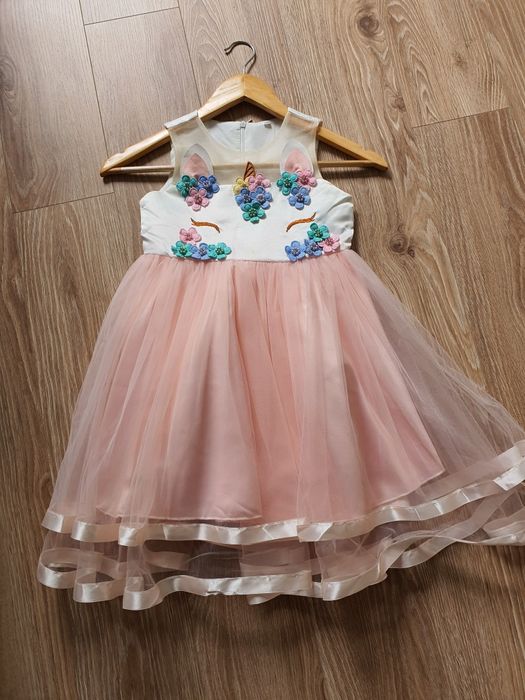 Rochie fete 4-6 ani elegantă