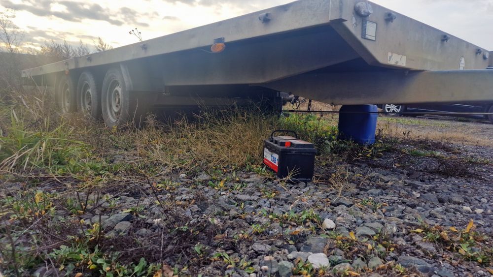 Vand Remorca Platforma Hapert AL 2016 3.5 tone