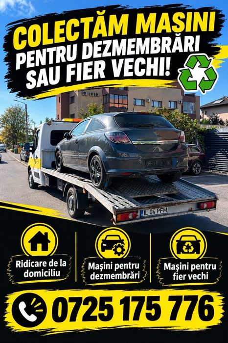Colectare Auto Rable pentru dezmembrari sau fier