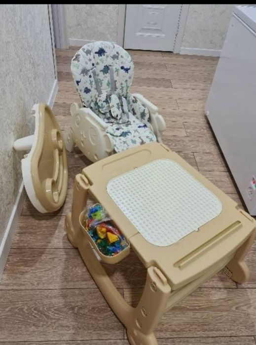 Стульчик 3 в 1. Обеденный.  Детский