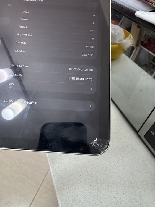 Apple iPad Air 5 2022 Procesor M1 64Gb