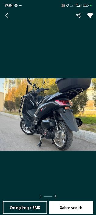 Smax skuteri 150c